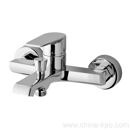 Bathroom Single Lever Bath Shower Chrome Mixer Faucet